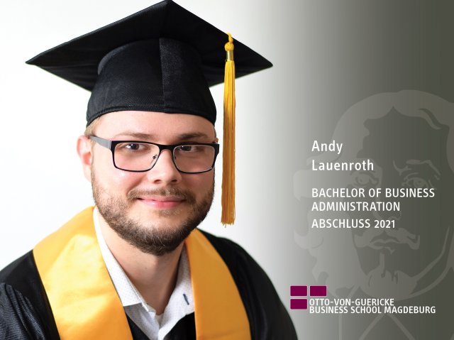 Andy Lauenroth (BBA-Abschluss 2021)